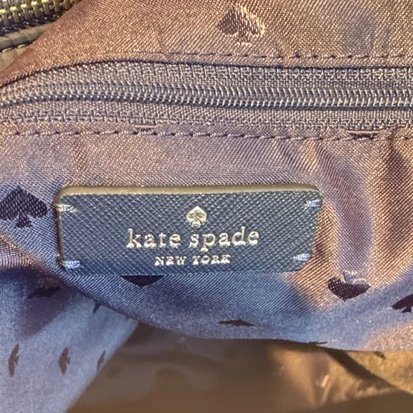 kate spade Navy Quilted Tote - Picture 8 of 14